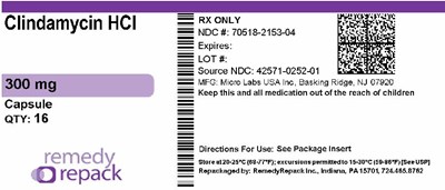 Mm5 (Clindamycin HCl 300mg 70518 2153 04)